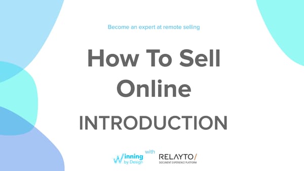 How To Sell Online - Page 1